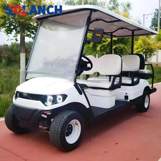 6 People Mini off Road Utility Vehicle Battery Operated Golf Cart