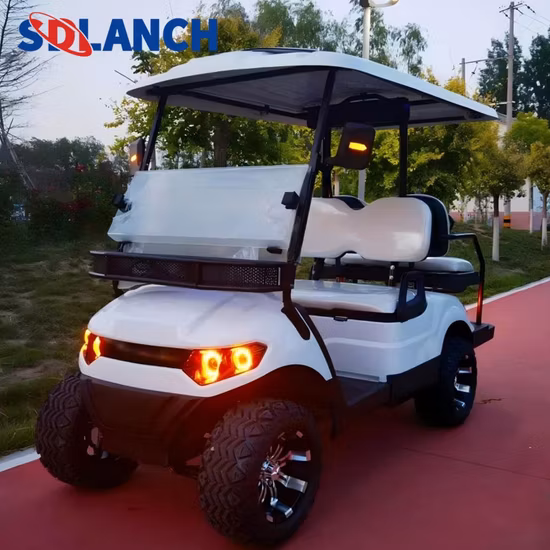 Mini carrinho de golfe a pilhas para veículo utilitário off-road para 6 pessoas